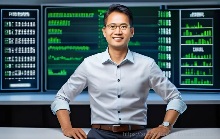 신내동 STATUS_CONTROL_C_EXIT - A focused and determined software engineer (male or female, early 30s) intently examining multiple l...
