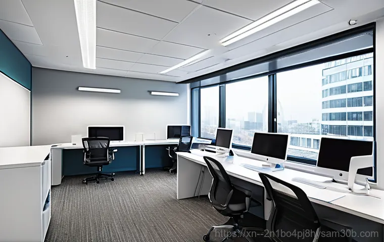 태평로 네트워크구축 설정 및 세팅오류해결 - **Prompt 2: Collaborative Network Troubleshooting in a Bright Office**
    A bright, contemporary op...