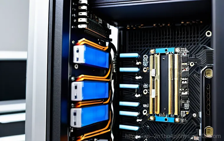 송천동 모니터화면 안나옴 - **Prompt 1: Checking Monitor Cables and Power Connections**
    A person, in their late 20s or early...