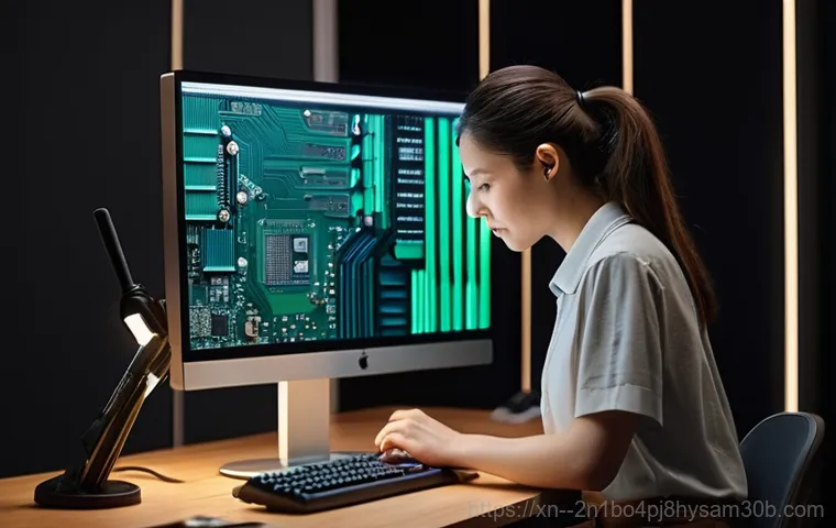 공항동 HAL_INITIALIZATION_FAILED - **Prompt:** A young adult, male or female, sits at a desk in a modern home office, looking utterly b...