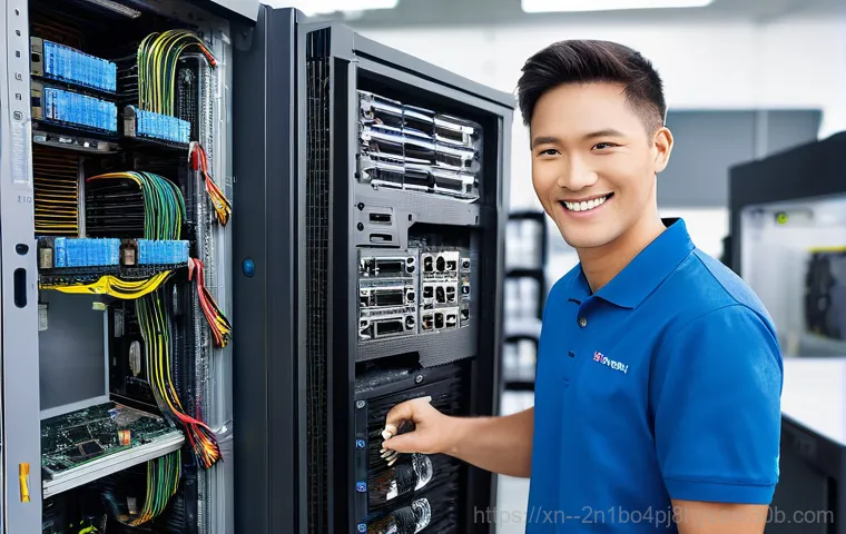 초월읍 메인보드조립 및 교체수리 - A highly detailed, well-lit shot of a professional's hands carefully installing a new motherboard in...