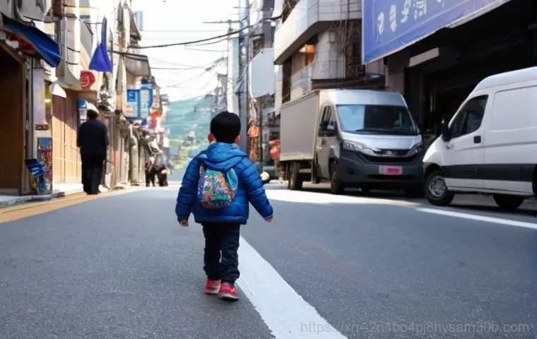 화전동 신호없음 - **Image Prompt 1: The Chaotic Crossroads of Hwajeon-dong**
    A wide-angle, slightly elevated stree...