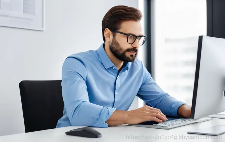 창신동 STATUS_KERNEL_FILE_SYSTEM_ERROR - An adult, gender-neutral individual in their late 20s to 40s, wearing a practical, clean t-shirt and...