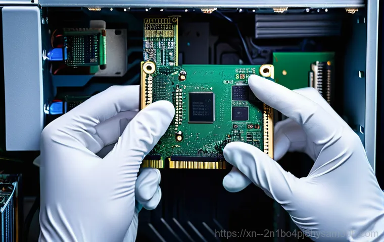 인수동 HARDWARE_MEMORY_FAILURE - **Prompt:** A young adult, male or female, sitting at a desk with a desktop computer. Their expressi...