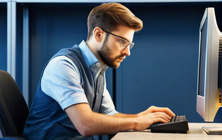 개화동 STATUS_UNSUCCESSFUL - **Prompt:** A young adult sitting in a modern home office, their face expressing deep frustration an...