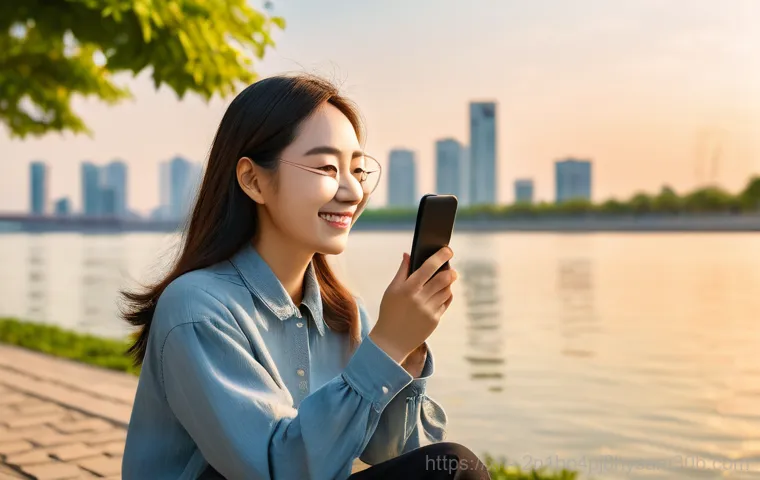 양화동 STATUS_DISK_FULL - **Prompt:** A person in comfortable, modest home attire sits in a clean, modern room, attentively fo...