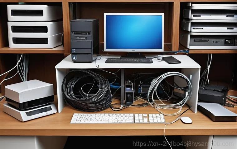 백석동 HARDWARE_INTERRUPT_STORM - **"Outdated Translator's Dilemma"**: An imaginative scene set inside a computer's digital realm, ill...