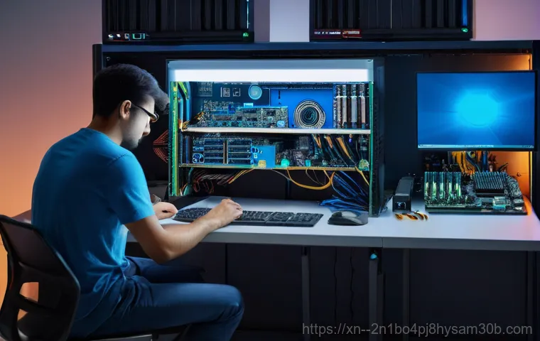 신도림 DPC_WATCHDOG_VIOLATION - **Prompt:** A young adult, visibly frustrated, sits in a modern, slightly cluttered home office, sta...