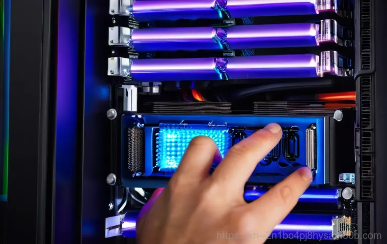 다산동 메인보드조립 및 교체수리 - **Prompt:** A highly skilled male computer technician, in his 40s, wearing a clean, professional wor...