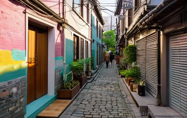 난곡동 STATUS_STACK_OVERFLOW - Prompt 1: The Layered Alleyways of Nangok-dong**