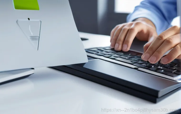 송파동 윈도우8 windows8 재설치 포맷  초기화 - A sleek, modern desktop computer sits on a clean, minimalist desk. On the left side, the computer ap...