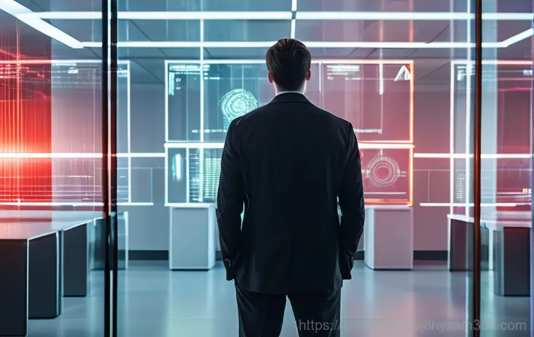 강매동 STATUS_INVALID_LOCK_SEQUENCE - A highly stylized, abstract representation of a digital security system experiencing a 'STATUS_INVAL...