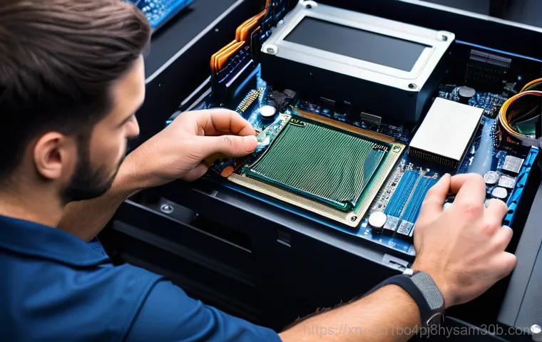 쌍문동 all boot options are tried - A close-up of a modern Samsung laptop displaying a black screen with the error message "All boot opt...