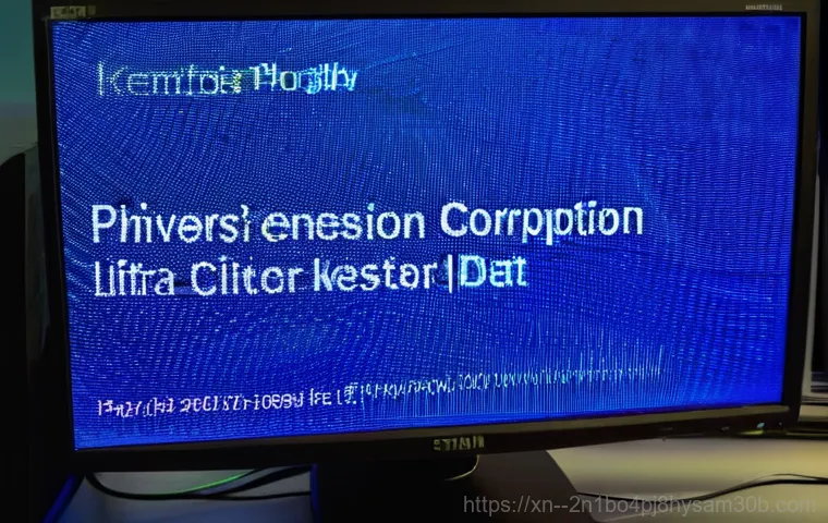 블루스크린 KERNEL DRIVER CORRUPTION, 당신의 PC를 살릴 단 하나의 정보KERNEL DRIVER CORRUPTION 오류, 블루스크린 재앙 막는 초간단 해결법 1