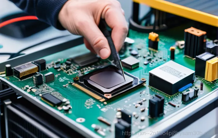 아현동 중고컴퓨터 pc 출장판매설치 - In a well-lit, organized office space, two professional technicians are efficiently installing refur...