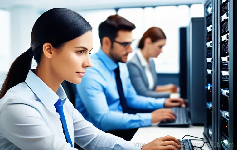 충현동 네트워크구축 설정 및 세팅오류해결 - **Image Prompt 2: Optimized and Organized Office Workspace**
    A clean, bright, and modern office ...
