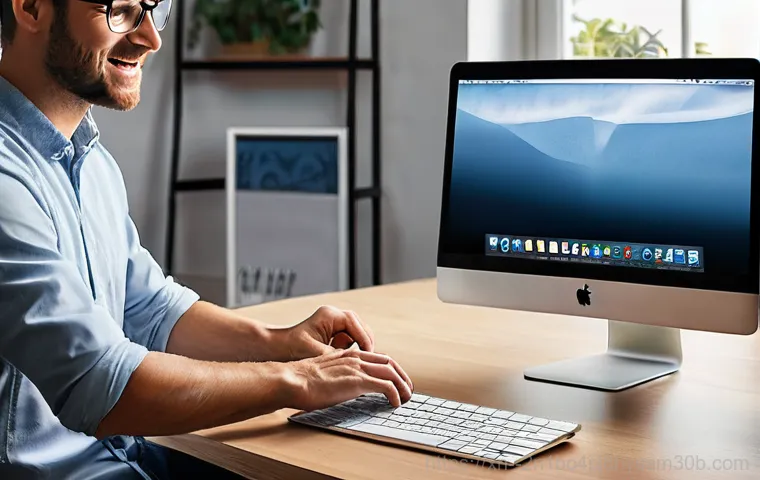 난곡동 맥북프로 판매 및 수리 - **Prompt 1 (MacBook Troubleshooting):**
    "A person in their late 20s or early 30s, looking initia...