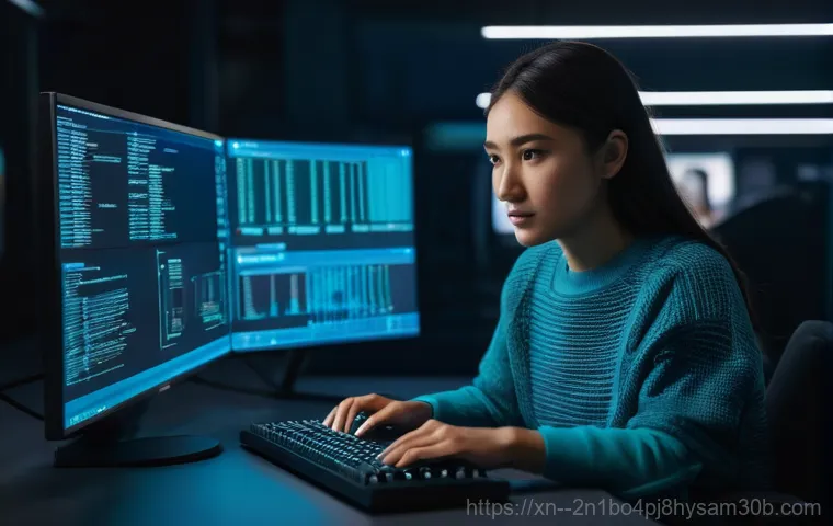답십리동 all boot options are tried - **A professional computer technician (wearing a clean polo shirt with a small company logo, short sl...