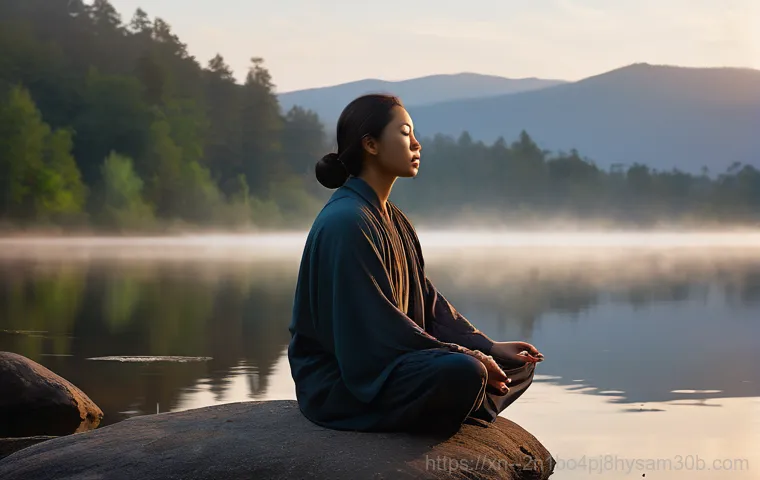 무악동 STATUS_DISK_FULL - **Minimalist Serenity: The Beauty of Emptiness**
    An adult, dressed in neat, comfortable loungewe...
