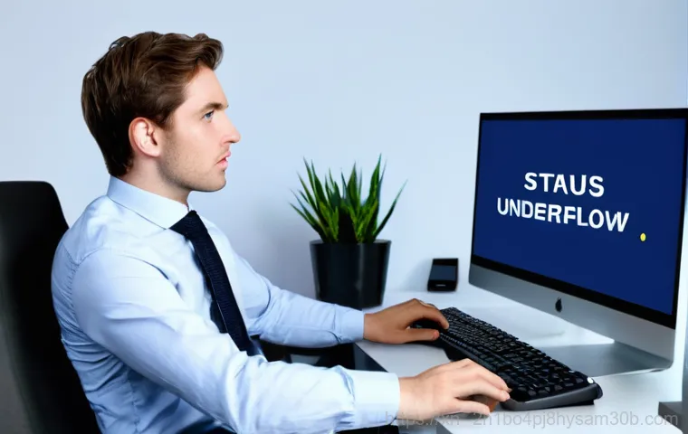 중학동 STATUS_STACK_UNDERFLOW 당황하지 마세요 해결 꿀팁 살펴보기 1