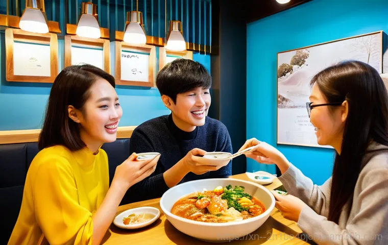 북창동 입력신호가 없습니다 - **Close-up of Sizzling Sundubu-Jjigae with Traditional Korean Sides**
    A mouth-watering, eye-leve...