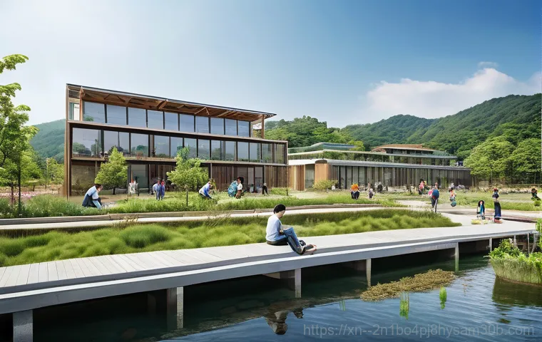 가평읍 STATUS_INSUFFICIENT_RESOURCES - A serene yet subtly poignant landscape along a picturesque stream in Gapyeong, South Korea. The stre...
