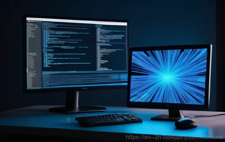 남영동 STATUS_KERNEL_MODULE_INVALID - A vibrant, futuristic depiction of a computer's "kernel" as a central, glowing core, radiating energ...