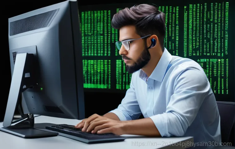 마포동 STATUS_IMAGE_CHECKSUM_MISMATCH - **Prompt 2: Hands-On Hardware Troubleshooting**
    A close-up shot of a person's hands, wearing a c...