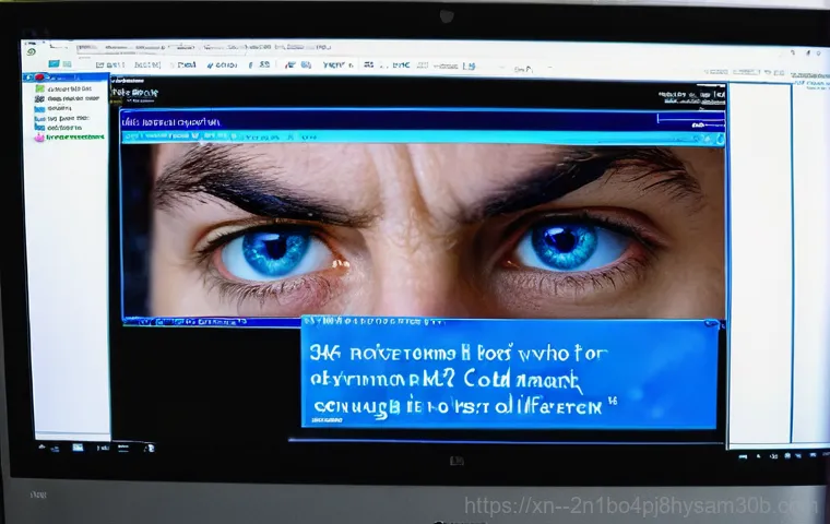 행운동 STATUS_KERNEL_BOOT_DRIVE_ERROR - **Image Prompt 1: Initial Error Screen and User Reaction**
    *   **Description:** A close-up shot ...
