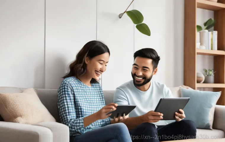 도화동 네트워크구축 설정 및 세팅오류해결 - **Frustrated User and Network Troubleshooting:** A young adult, casually dressed in a t-shirt and je...