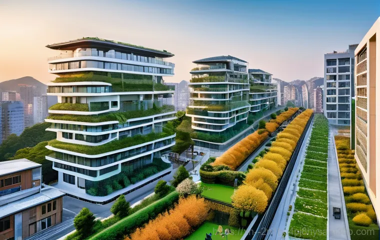 쌍령동 press  f4  key - Image Prompt 1: The Smart and Green Future of Ssangnyeong-dong**