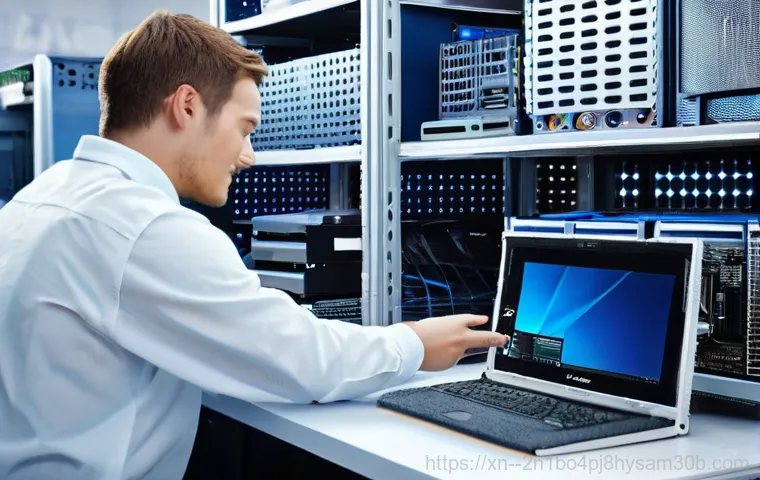 풍납동 하드조립 및 교체수리 - A dynamic and vibrant image showcasing a sleek, modern desktop computer with multiple applications o...