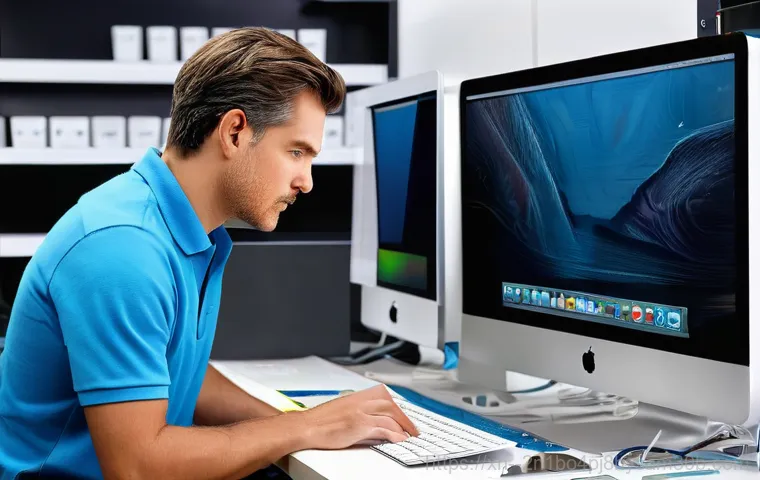 청진동 아이맥 판매 및 수리 - **Prompt 2: iMac SSD and RAM Upgrade for Enhanced Performance**
    An energetic scene showcasing th...