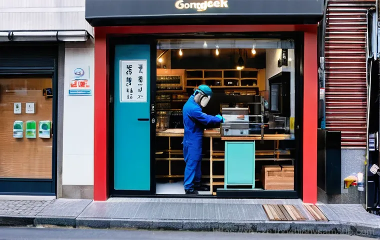 공덕동 자동복구 - **Prompt 1: Data Recovery in Gongdeok-dong Office**
    "A wide-angle shot inside a modern, well-lit...