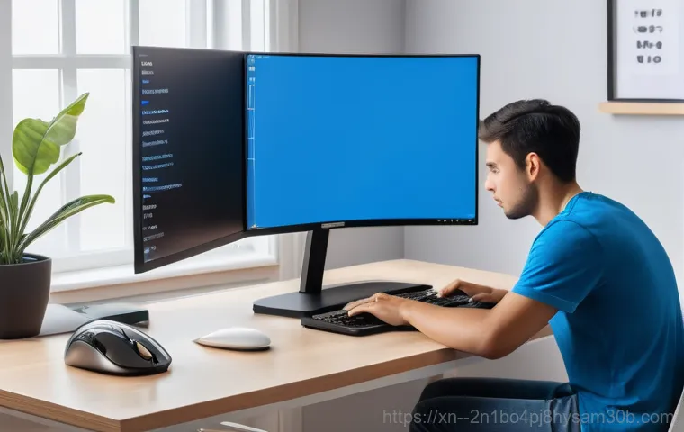 오류동 UNMOUNTABLE_BOOT_VOLUME - Prompt 1: The Unexpected Blue Screen**
