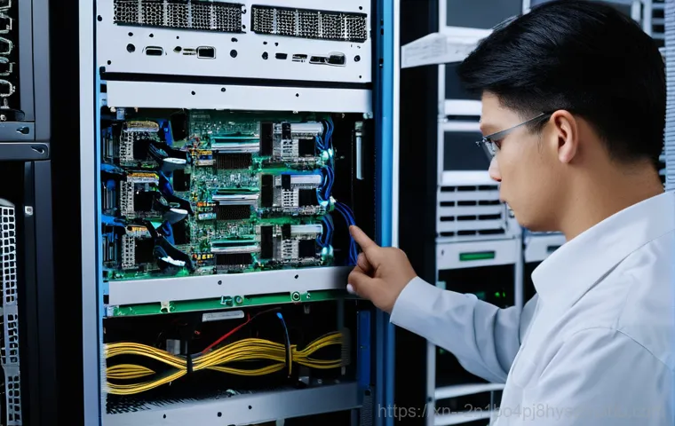 효제동 STATUS_KERNEL_NETWORK_ERROR - A focused shot of a person, appearing determined and slightly stressed, sitting at a desk and lookin...