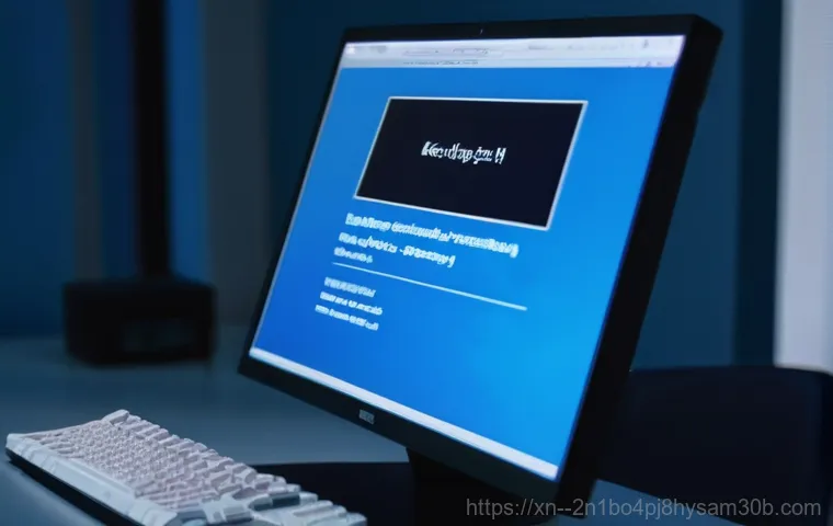 도화동 컴퓨터 멈춤? STATUS_KERNEL_MODE_EXCEPTION 블루스크린 완벽 해결 꿀팁 1