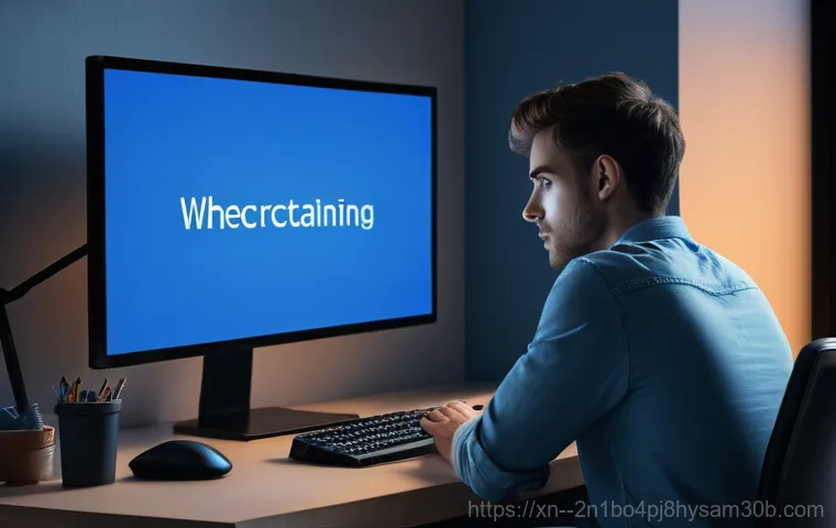 블루스크린 WHEA_UNCORRECTABLE_ERROR, 모르면 손해 보는 긴급 대처 꿀팁 1