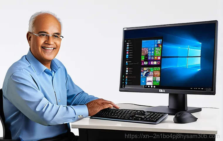 용신동 워크스테이션출장방문수리점 - A professional and friendly IT technician, dressed in a clean, branded polo shirt, is expertly worki...