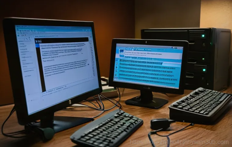 노고산동 악성코드 바이러스 - **Prompt 1: Malware's Grip on a Computer**
    A distressed person, appearing in their late 20s or e...