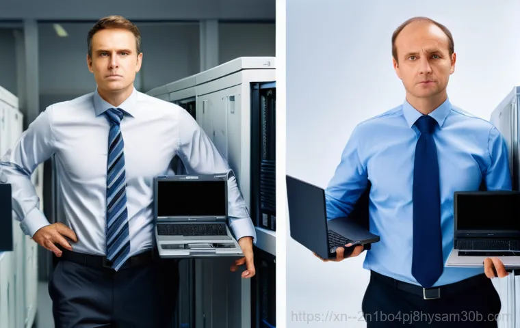 철산동 server출장방문수리점 - A conceptual split image illustrating digital security. On one side, a menacing, shadowy digital ran...