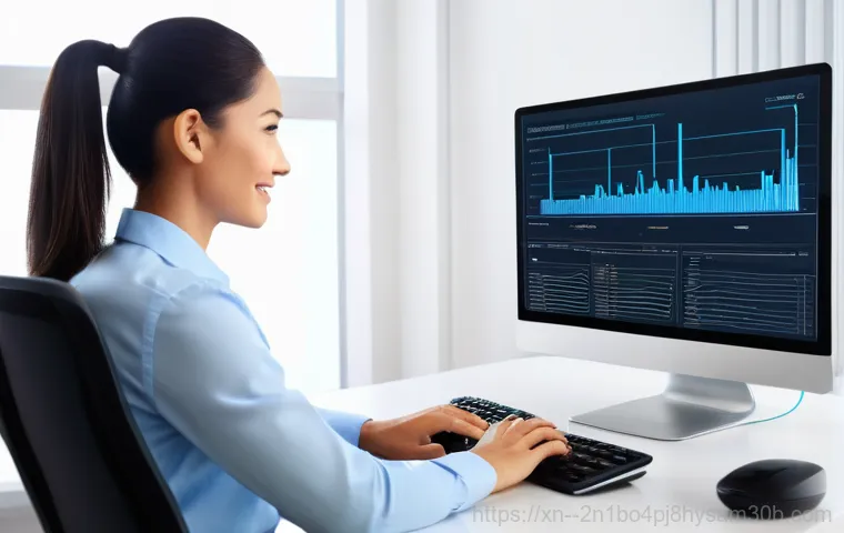 숭인동 PROCESS_HAS_LOCKED_PAGES - A perplexed young adult, fully dressed in casual attire, stares at a computer monitor displaying a b...