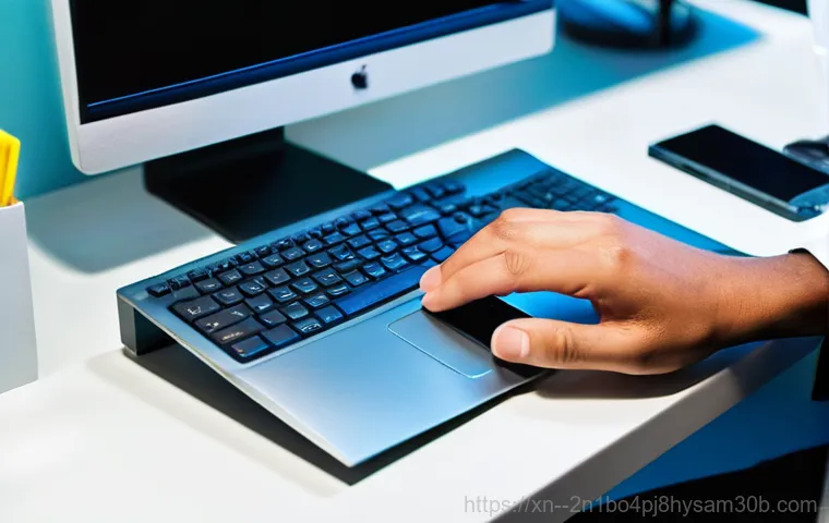 장충동 BUGCODE_USB_DRIVER - **Prompt:** A young professional, male or female, sits at a modern desk in a dimly lit home office, ...