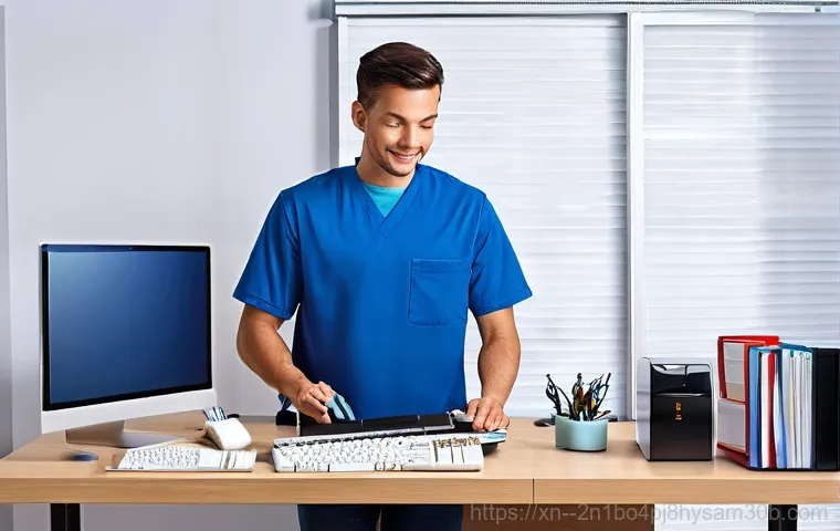 홍지동 USER_MODE_HEALTH_MONITOR - **Prompt 2: Focused Troubleshooting**
    "A focused individual, wearing a neat but casual long-slee...