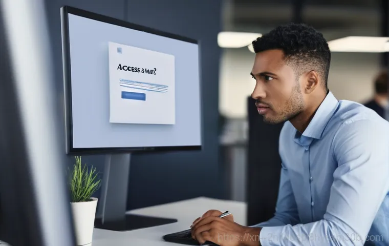 원남동 STATUS_NETWORK_ACCESS_DENIED - **Prompt:** A young professional, male or female, in their late 20s, sits at a modern wooden desk in...