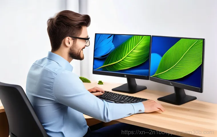 휘경동 중고컴퓨터 pc 출장판매설치 - **Prompt: Efficient Multiple Used PC Setup in a Business Environment**
    A dynamic scene inside a ...
