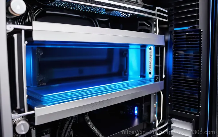 풍산동 오버클럭 뚜따 - A dynamic scene of a high-performance gaming and workstation PC setup in a modern, well-lit room. Th...