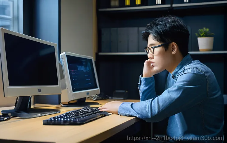 풍동 a disk read error occurred - **Prompt 2: Internal Computer Hardware Inspection**
    A close-up shot of a pair of hands, likely b...