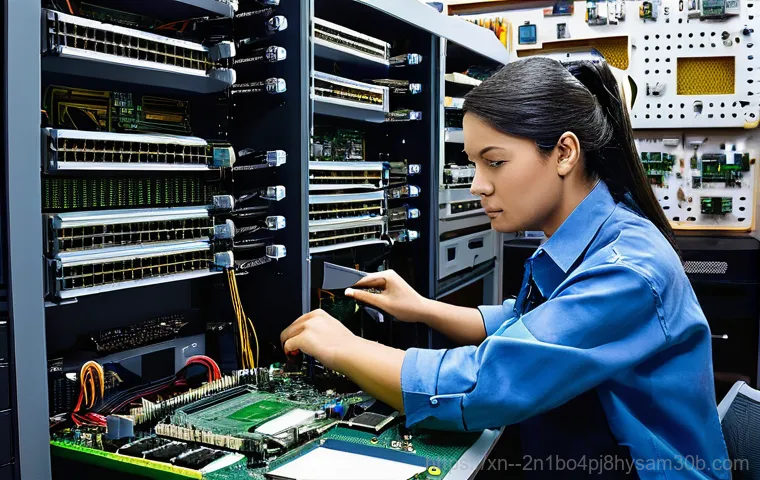 신원동 메인보드조립 및 교체수리 - **Prompt 1: Frustrated User with Broken PC**
    "A young adult, wearing a casual t-shirt and jeans,...