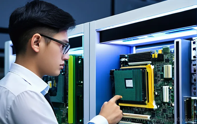 신원동 메인보드조립 및 교체수리 - **Prompt 2: Professional Motherboard Repair**
    "A skilled and focused computer repair technician,...